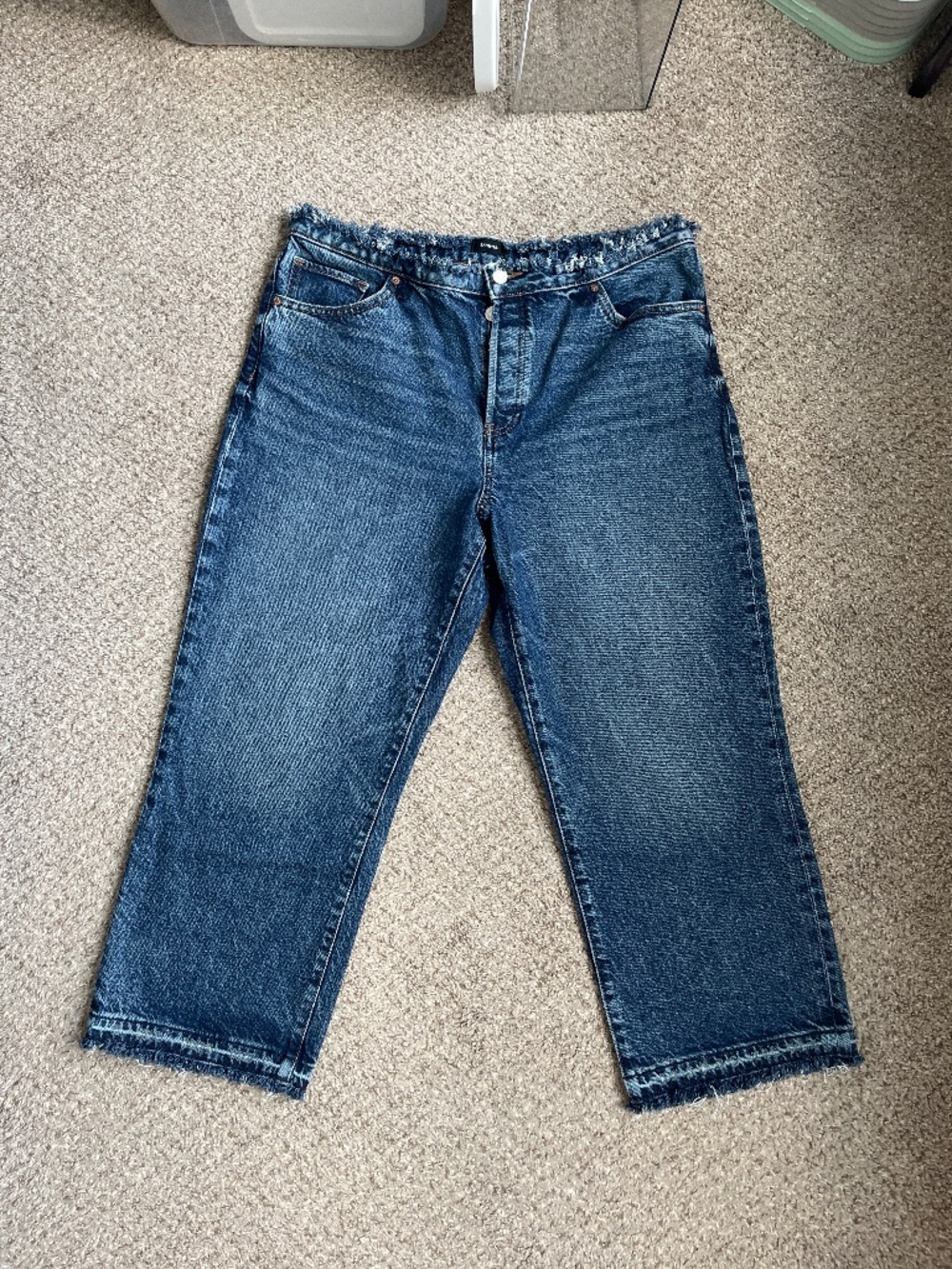 Express cropped jeans